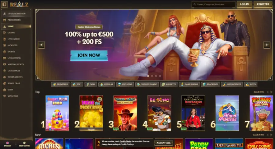 Realz casino